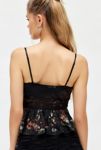 Thumbnail View 4: Ecote Elise Jacquard Lace Peplum Cami