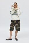 Thumbnail View 2: BDG Bobbie Varsity Graphic Spliced Lace Hoodie Sweatshirt