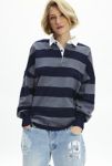 Thumbnail View 1: BDG Alexander Oversized Long Sleeve Rugby Shirt