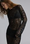 Thumbnail View 2: The Ragged Priest Jinx Sheer Ladder Knit Maxi Dress