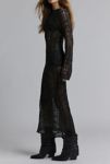 Thumbnail View 3: The Ragged Priest Jinx Sheer Ladder Knit Maxi Dress