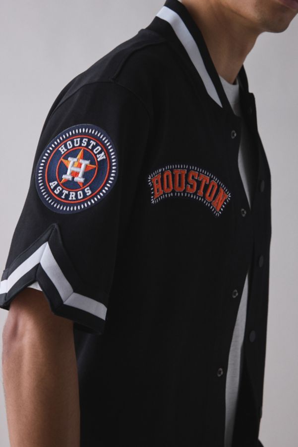 Slide View: 4: Pro Standard MLB Houston Astros Baseball Jersey Tee