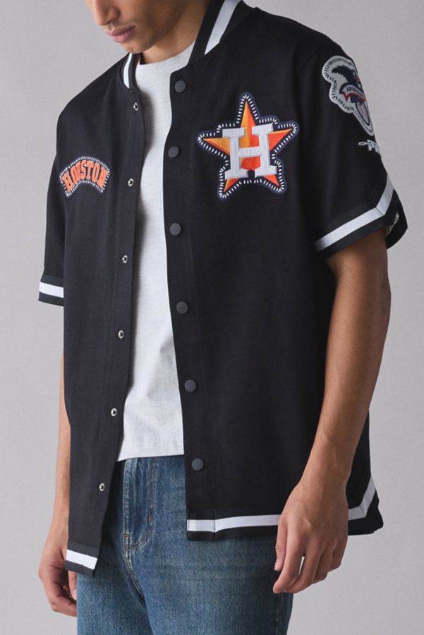 Slide View: 1: Pro Standard MLB Houston Astros Baseball Jersey Tee