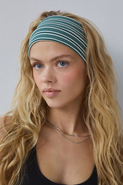 Textured Striped Headwrap