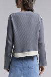 Thumbnail View 4: BDG Serena Boatneck Craft Patchwork Long Sleeve Top