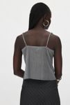 Thumbnail View 4: Silence + Noise Polly Plisse Split Front Flyaway Tank Top