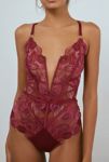 Thumbnail View 4: Thistle + Spire Eye Candy Kiss Embroidered Bodysuit