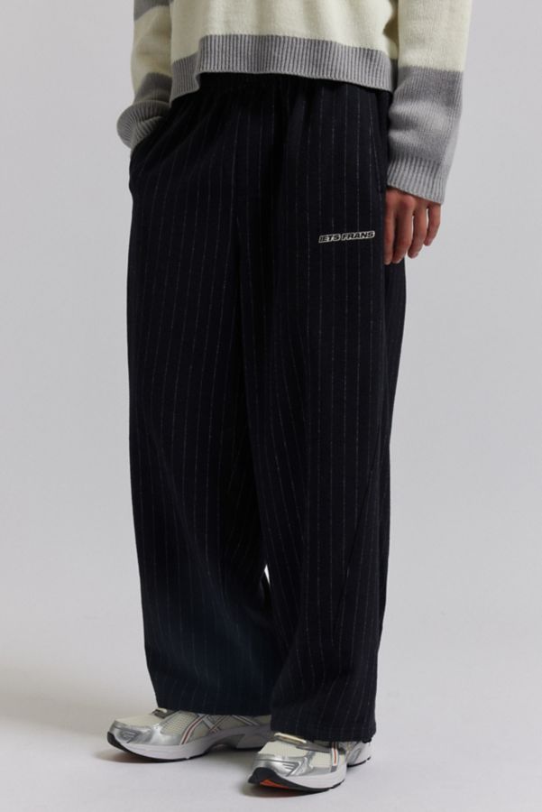 Slide View: 3: iets frans... Knox Tailored Pinstripe Track Pant