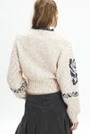 Thumbnail View 4: BDG Noelle Patterned Knit Mockneck Pullover Sweater