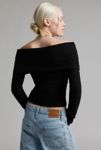 Thumbnail View 3: Kimchi Blue Isabel Cozy Off-The-Shoulder Sweater