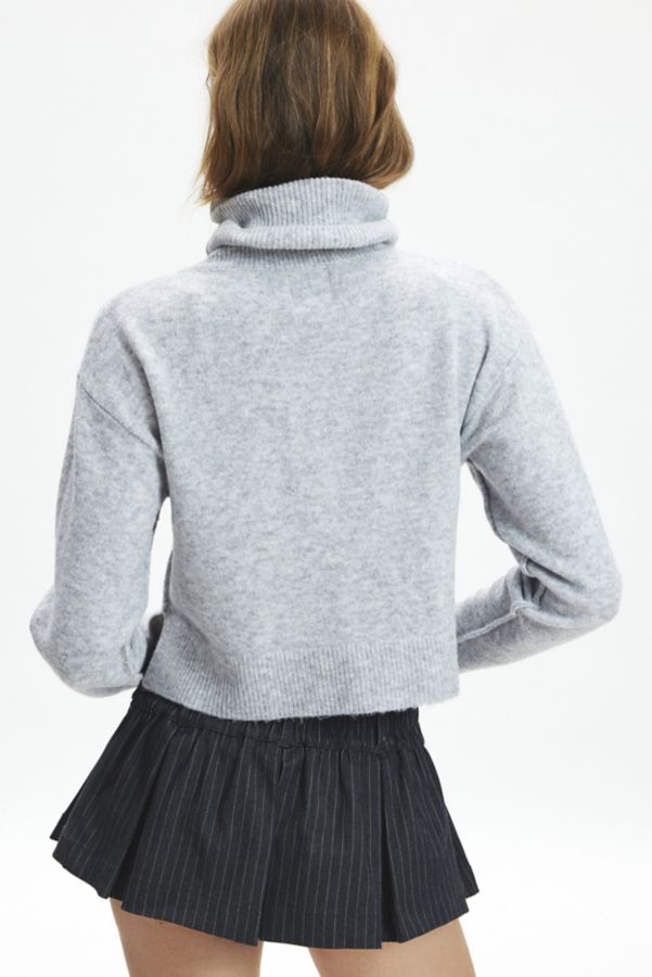 Slide View: 5: BDG Lake Cropped Turtleneck Sweater