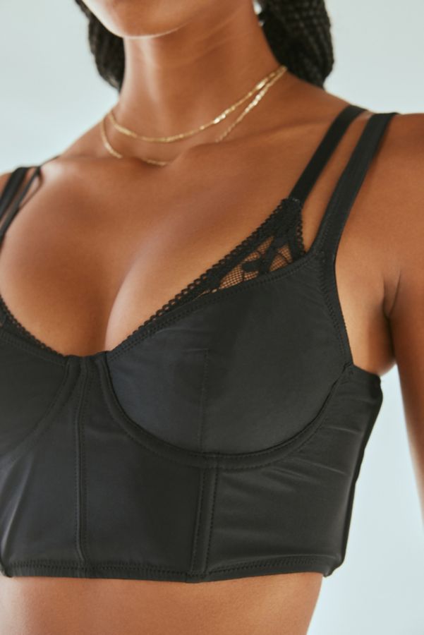 Slide View: 3: Out From Under Frost Party Longline Underwire Bra