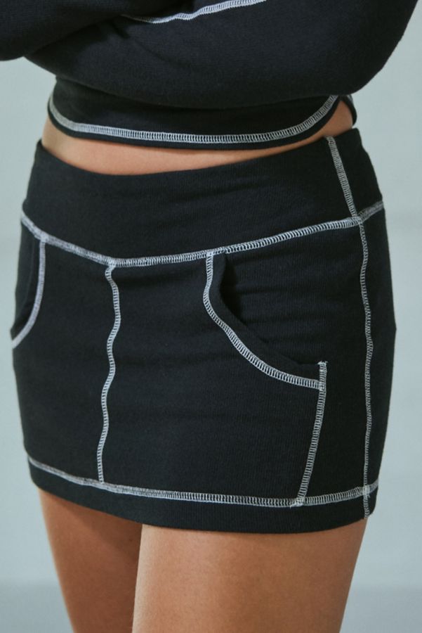 Slide View: 3: Out From Under Fast Lane Slim Micro Skort