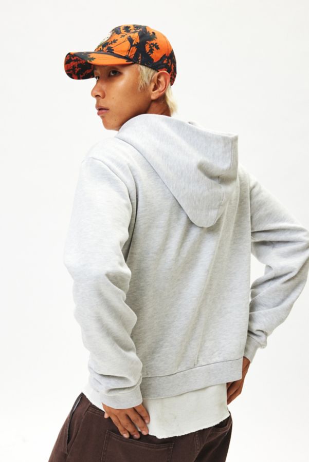 Slide View: 2: BDG Bonfire Graphic Print Cropped Hoodie Sweatshirt