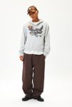 Thumbnail View 3: BDG Bonfire Graphic Print Cropped Hoodie Sweatshirt