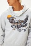 Thumbnail View 4: BDG Bonfire Graphic Print Cropped Hoodie Sweatshirt