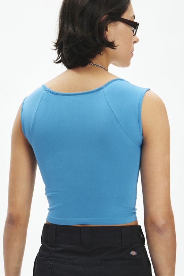 Slide View: 2: Out From Under Charlene Pinch Front Seamless Knit Tank Top