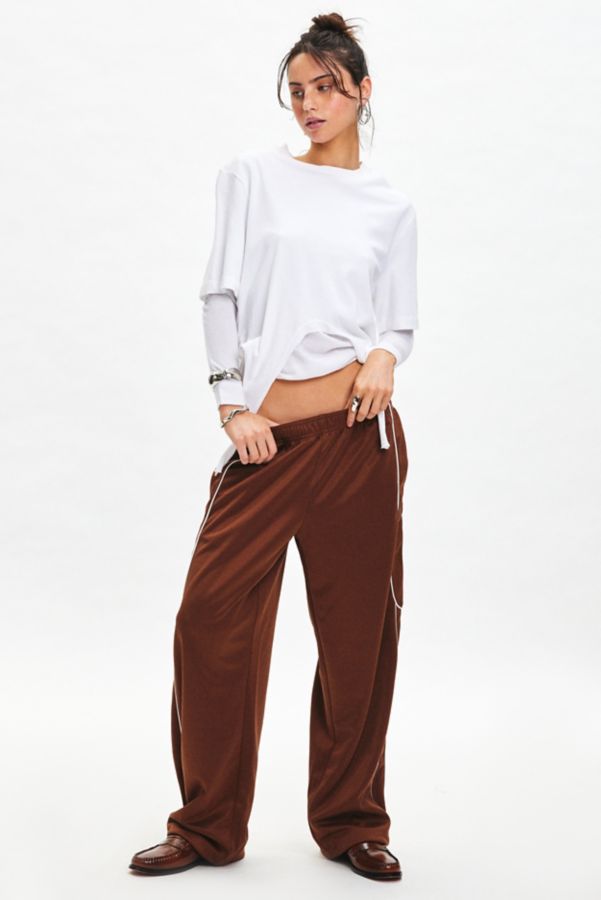 Slide View: 1: Pantalon de Jogging BDG Jess Tricot Coupe Droite