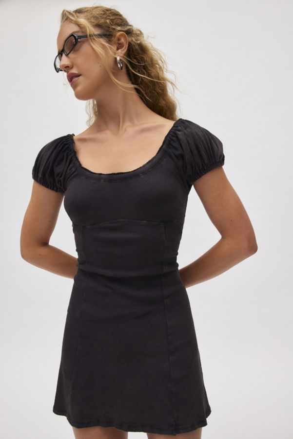 Slide View: 2: BDG Kit Scoop Neck Mini Dress