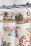 Thumbnail View 3: Western Toile Patterned Shower Curtain