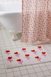 Thumbnail View 1: Tapis de Bain en Coton Touffeté Fleur de Cœur