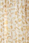 Thumbnail View 2: Pasta Shapes Patterned Shower Curtain