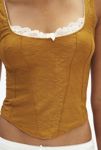 Thumbnail View 2: Ecote Nora Jacquard Western Corset Top