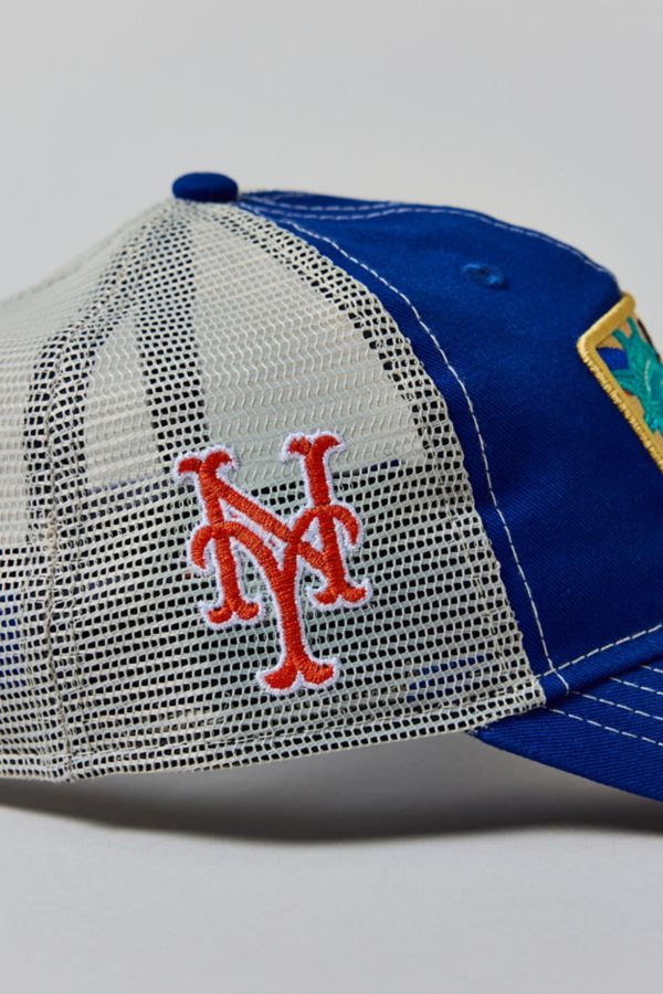 Slide View: 3: New Era New York Mets Souvenir 9TWENTY Trucker Hat