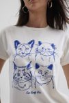 Thumbnail View 2: Cat Lady Era Slim Graphic Tee