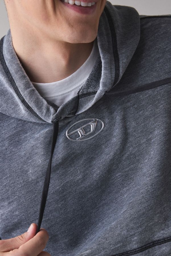 Slide View: 4: Diesel S-Ginn Hoodie Sweatshirt