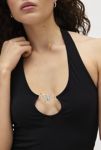 Thumbnail View 2: Silence + Noise Eva O-Ring Keyhole Halter Top