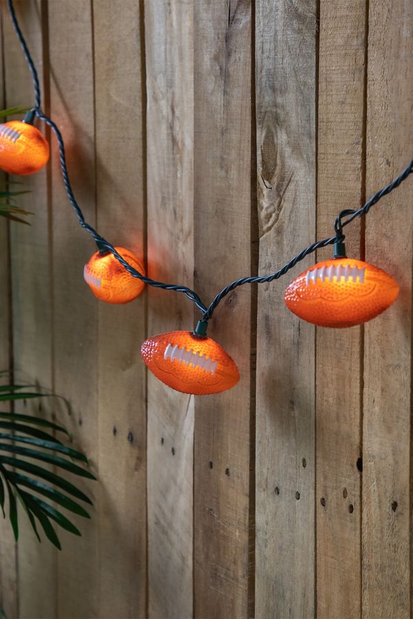 Slide View: 2: Football 6ft String Lights