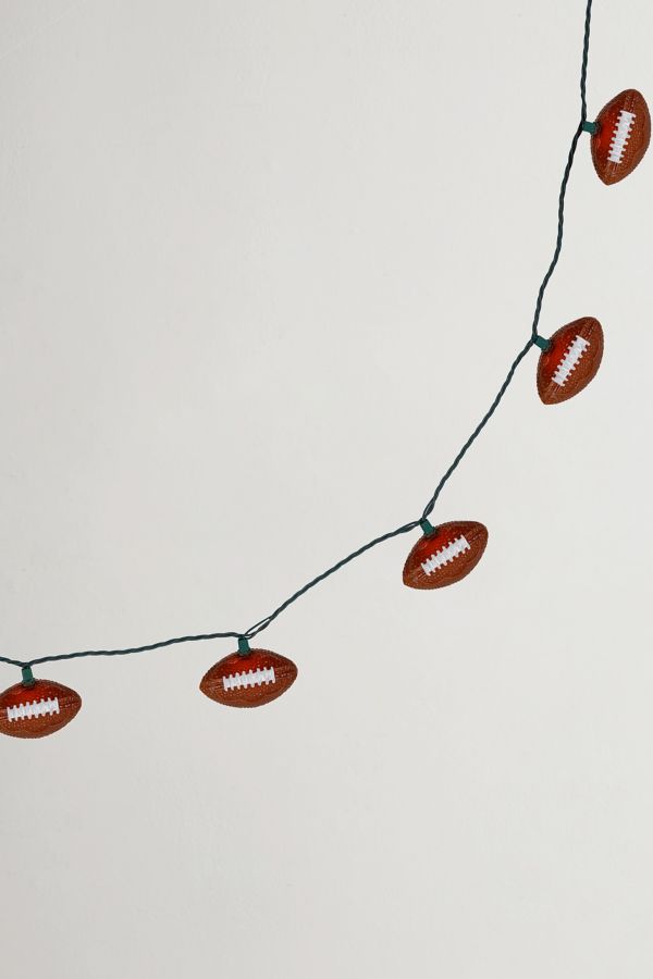 Slide View: 3: Football 6ft String Lights