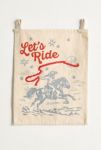 Thumbnail View 2: Let’s Ride Embroidered Western Flag Tapestry