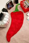 Thumbnail View 5: Chili Pepper Shaped Tufted Shag Rug