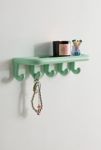 Thumbnail View 2: Harper Colorful Wall Multi-Hook Shelf