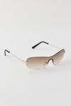 Thumbnail View 2: Y2K Micro Rimless Sunglasses