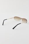 Thumbnail View 4: Y2K Micro Rimless Sunglasses