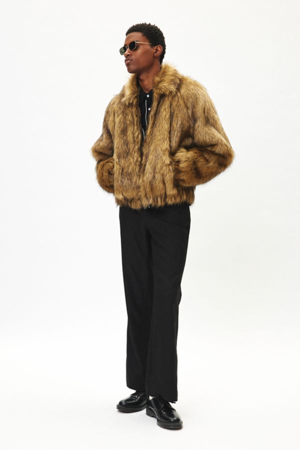 Slide View: 3: BDG Faux Fur Jacket