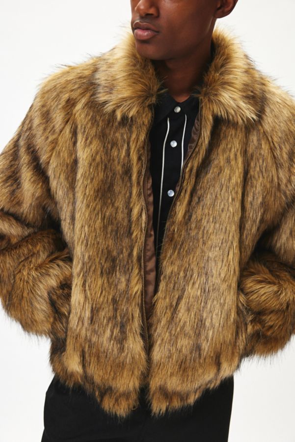 Slide View: 5: BDG Faux Fur Jacket