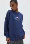 Thumbnail View 2: Rhode Island Embroidered Graphic Crew Neck Sweatshirt