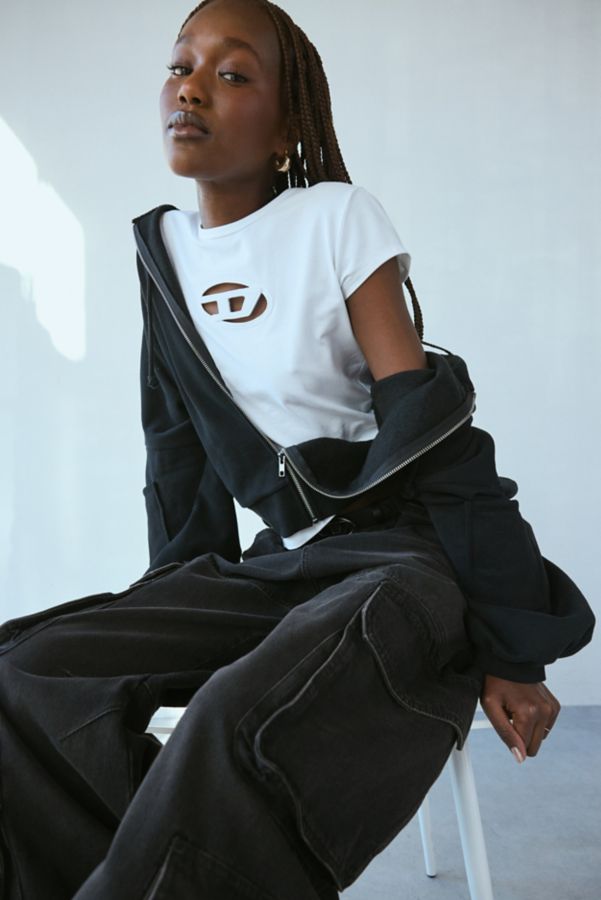 Slide View: 1: Diesel T-Angie Slim Tee