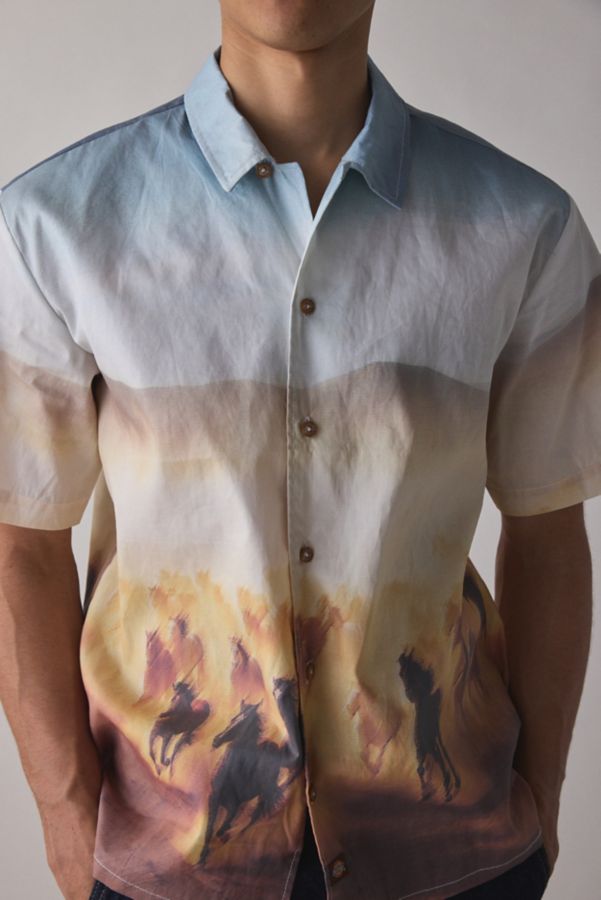 Slide View: 1: Dickies Running Wild Graphic Short Sleeve Shirt