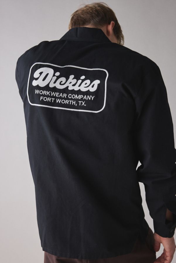 Slide View: 2: Dickies Lewistown Long Sleeve Button-Down Work Shirt