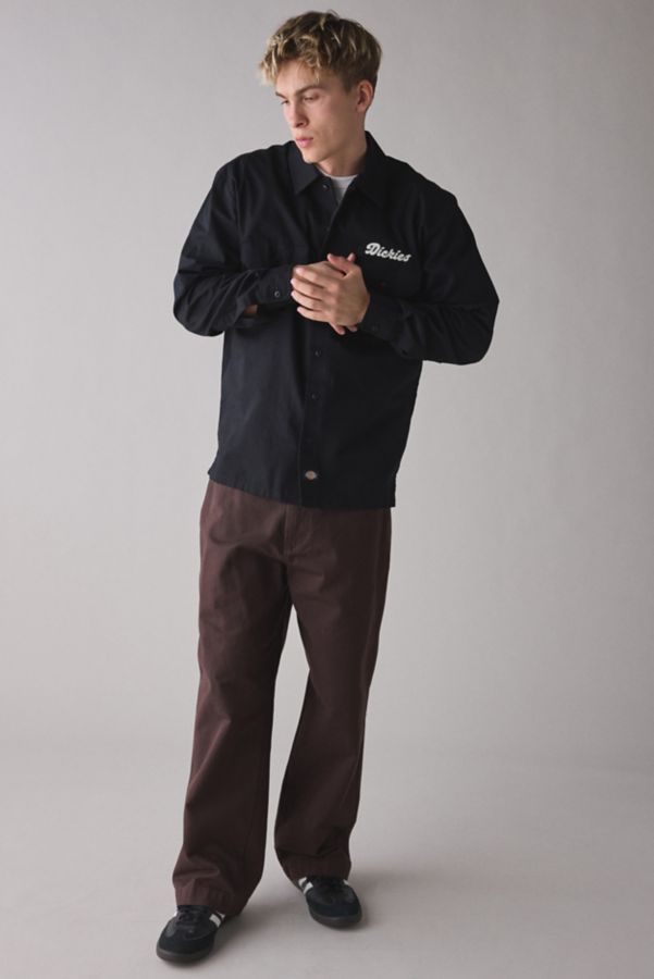 Slide View: 3: Dickies Lewistown Long Sleeve Button-Down Work Shirt