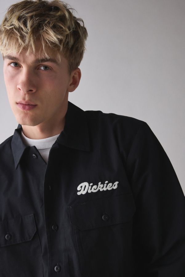 Slide View: 4: Dickies Lewistown Long Sleeve Button-Down Work Shirt