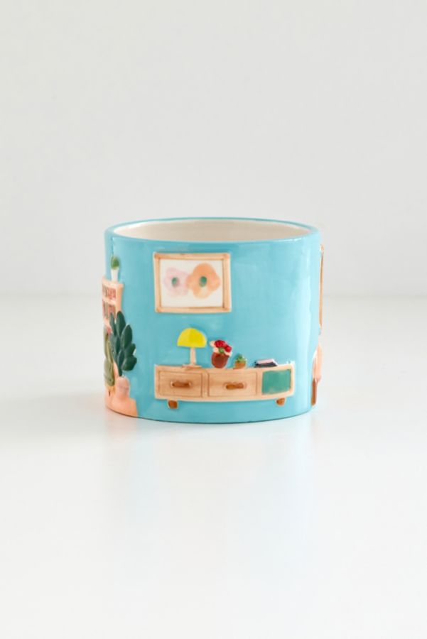 Slide View: 3: Cozy Scene Mug