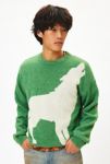 Thumbnail View 5: BDG Saddler Graphic Crew Neck Sweater