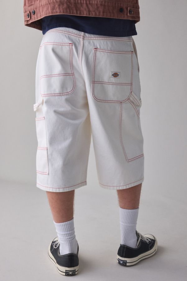 Slide View: 2: Dickies Loose Fit Denim Painter Short