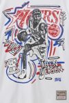 Thumbnail View 2: Mitchell & Ness NBA Allen Iverson Philadelphia 76ers Chalked Up Graphic Tee